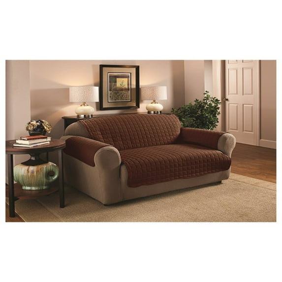 Quilted Slip-Cover Furniture Protector