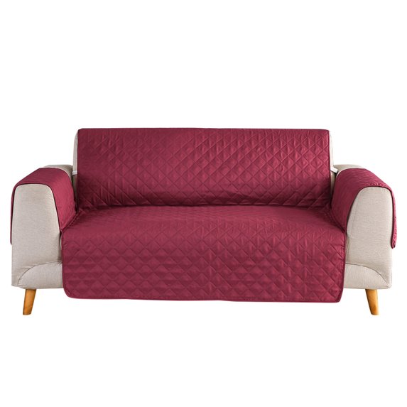 Quilted Sofa Cover Waterproof Nonslip Couch Love-seat Slipcover Pet Protector Mat,Bedroom, Dining Room, Home Office/Study, Living Room, Patio, Porch, Sun-room, Playroom