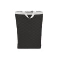 thumbnail image 1 of Quilted Standing Laundry Tote Bag (Black) Great for Laundry, Moving, Work Items, Workout Gear and More by Simple Living Solutions, 1 of 3