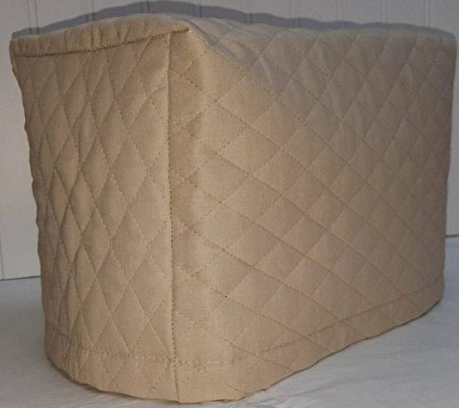 Quilted Toaster Cover by Penny's Needful Things (2 Slice, Tan
