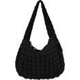 thumbnail image 1 of Quilted Tote Bag Large Quilted Carryall Puffer Shoulder Bag Lightweight Quilted Padding Hobo Bag Quilted Bag, 1 of 6