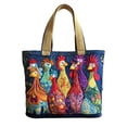 thumbnail image 1 of Quilted Tote Bag Soft Puffy Design Large Capacity Shoulder Bag, 1 of 5