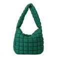 thumbnail image 1 of Quilted Tote Bag Women's Bubble Pleated Handbag Large Puffer Shoulder Bag Lightweight Padding Underarm Hobo Bag Soft Puffy Tote Bag, 1 of 4