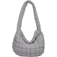 thumbnail image 1 of Quilted Tote Bag for Women Puffer Bag Lightweight Padding Shoulder Bag Hobo Bag Satchel Handbag Cloud Bag with Zip 2024, 1 of 9