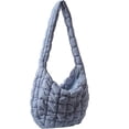 thumbnail image 1 of Quilted Tote Bag for Women Puffer Bag Quilted Bag Lightweight Puffy Tote Bag Quilted Padding Shoulder Bag, 1 of 6