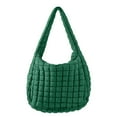 thumbnail image 1 of Quilted Tote and Crossbody Bag for Women Stylish Versatile Shoulder Handbag with Puffy Design, 1 of 4