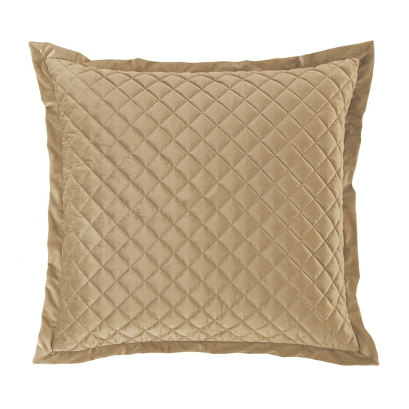Quilted Velvet Euro Sham by HiEnd Accents
