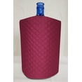 thumbnail image 1 of Quilted Water Bottle Cover for 3 or 5 Gallon Bottle by Penny's Needful Things (Burgundy, 5 Gallon Top Spout), 1 of 2