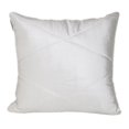 thumbnail image 1 of Quilted White Velvet Throw Pillow, 1 of 10