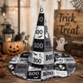 thumbnail image 1 of Quilted Witch Hat, Foldable Pointed Costume Hat for Halloween Theme Party, 1 of 2