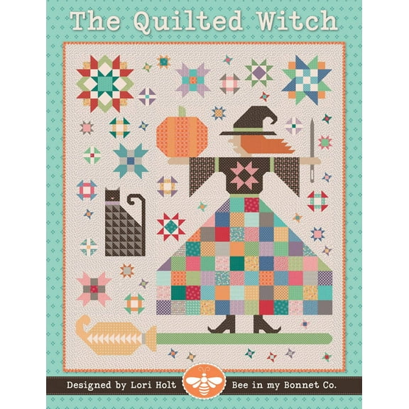Quilted Witch Quilt Pattern by Lori Holt from It's Sew Emma