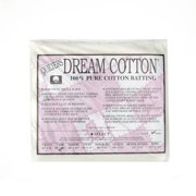 Quilters Dream Natural Cotton White Select Batting 46in x 60in Crib, 100% Cotton By Quilters Dream