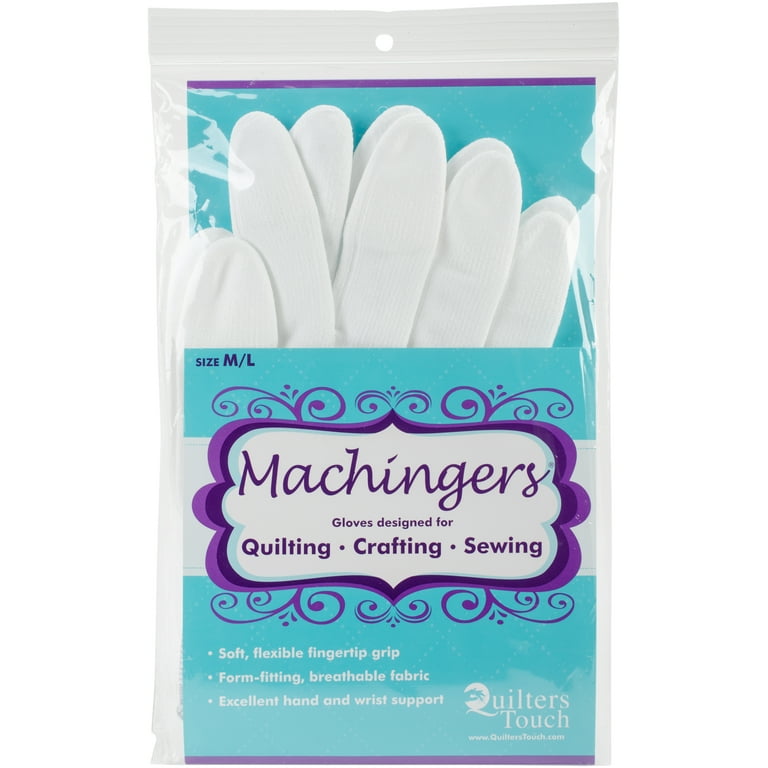Quilters Touch - Machingers - Quilting Gloves - Medium/Large