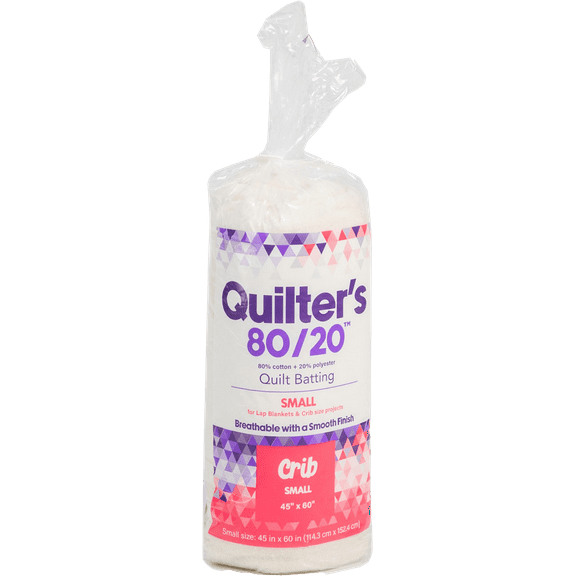Quilters 80/20 Batting by Fairfield, 45" x 60"