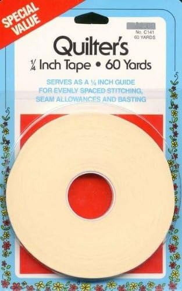 Quilters Tape, 1/4 Inch 60Yds By