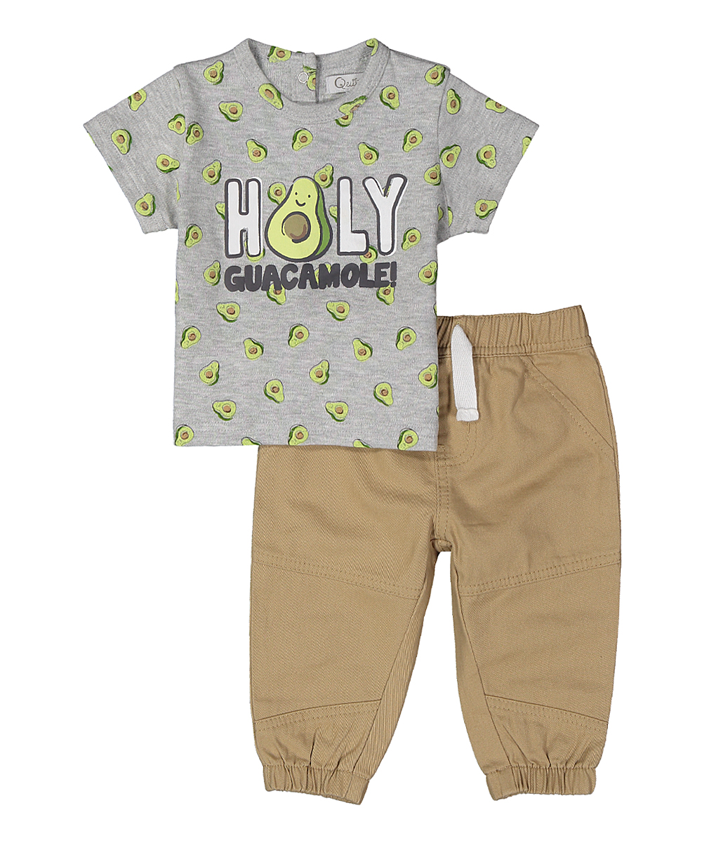 Quiltex Baby Boy & Toddler Boy Two Piece Pant Set, Size Newborn4T