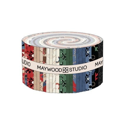 Quiltin' Cowgirls 40 Jelly Roll Strips from Maywood Studios