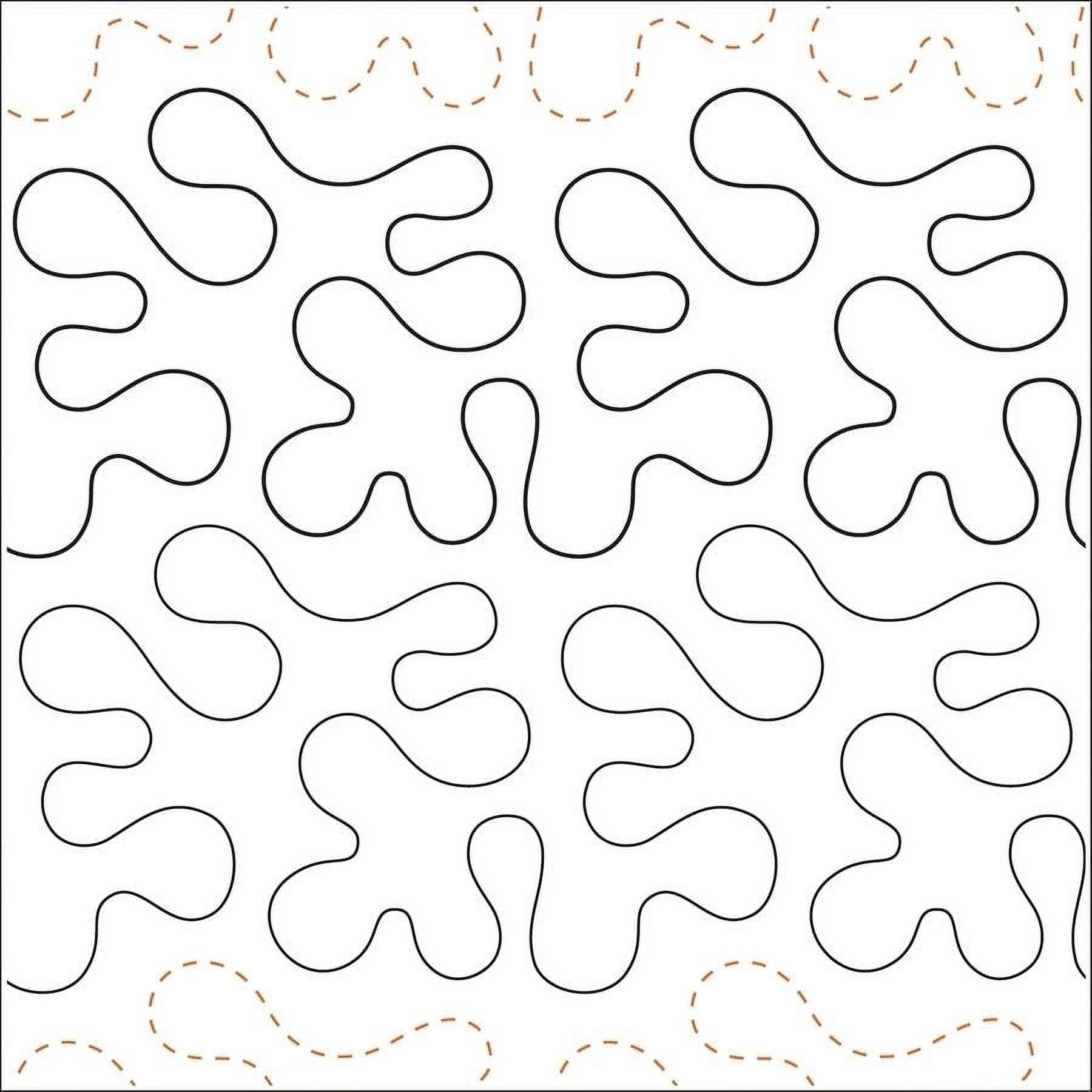 Quilting Creations Printed Tear Away Quilting Paper, ScribblesPetite 4
