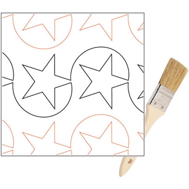 Quilting Pantographs Pattern Paper Roll for Longarm Quilting Machines