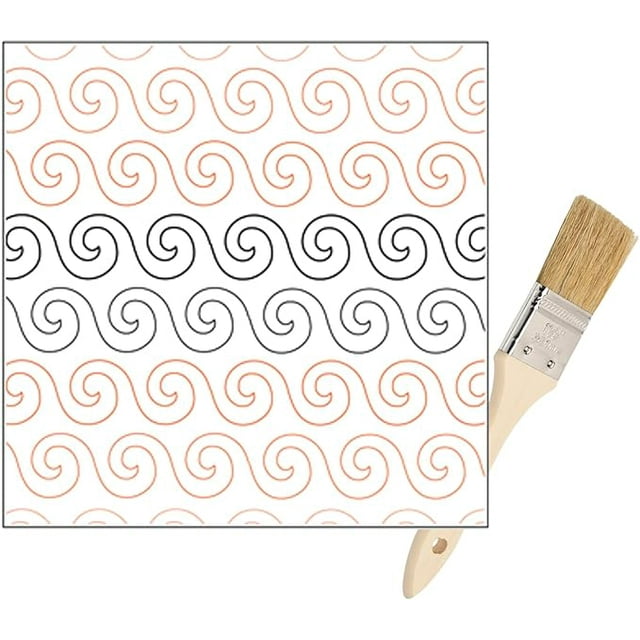 Quilting Pantographs Pattern Paper Roll for Longarm Quilting Machines