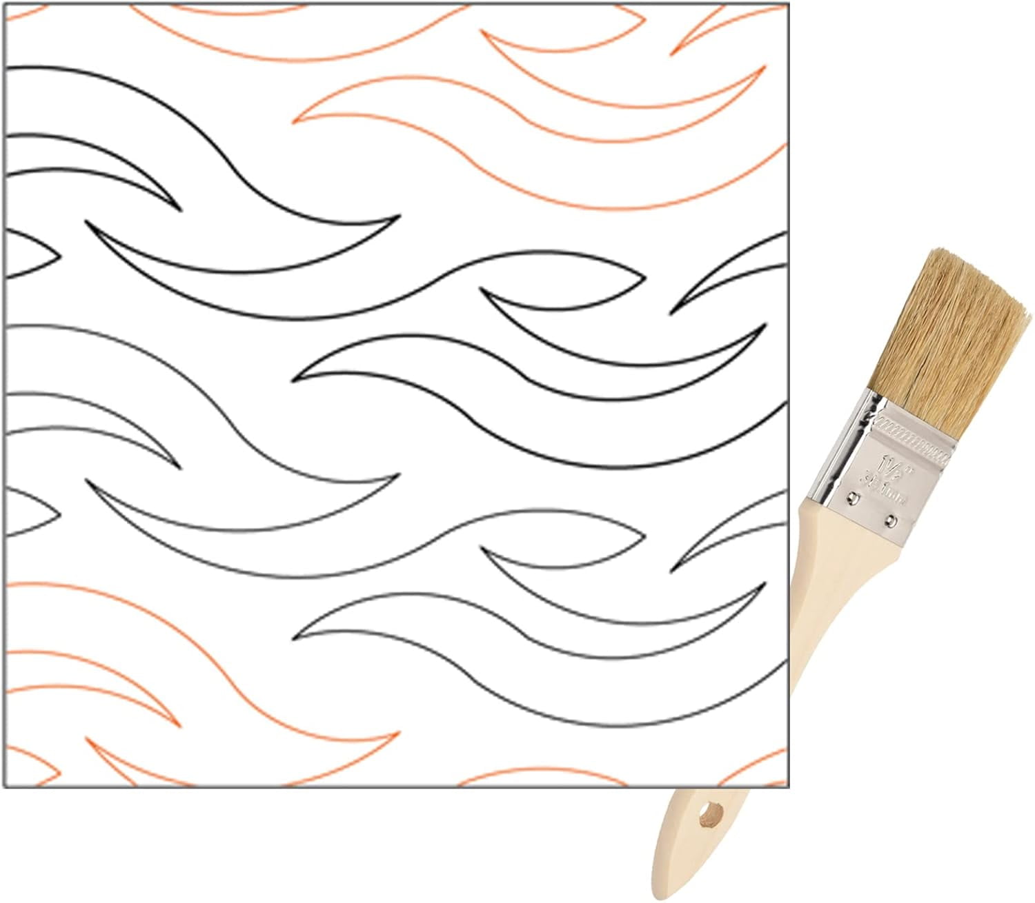 Quilting Pantographs Pattern Paper Roll for Longarm Quilting Machines