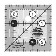 Creative Grids Quilt Ruler 2-1/2in Square CGR2