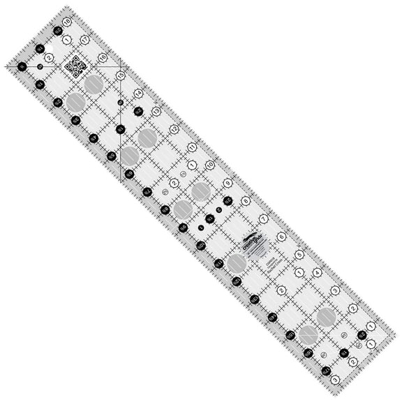 Creative Grids Quilt Ruler 3-1/2in x 18-1/2in Rectangle