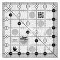 thumbnail image 1 of Creative Grids Left Handed Quilt Ruler 6-1/2in Square, 1 of 5