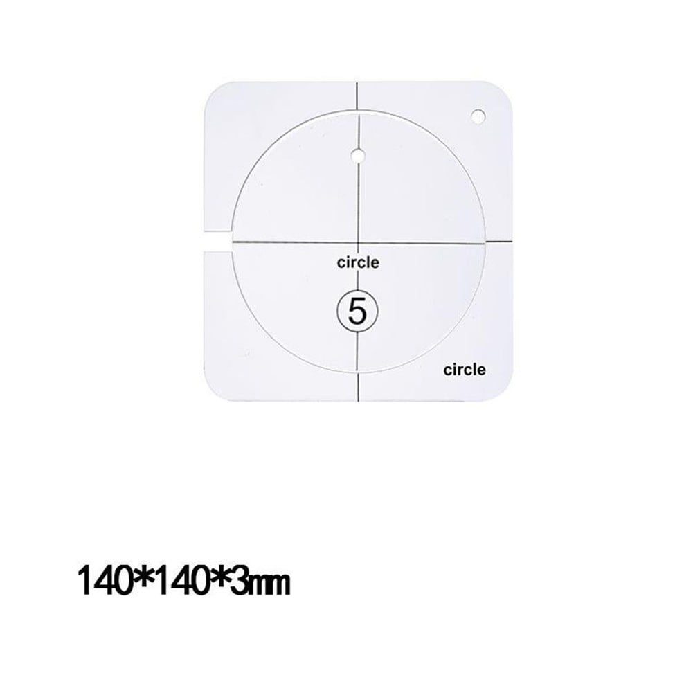 Quilting Ruler Free Motion Quilting Template With Quilting Frame Sewing