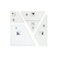 thumbnail image 1 of Quilting Ruler Sewing Ruler Templates for Patchwork Craft Quilting Ruler Tool, 1 of 15