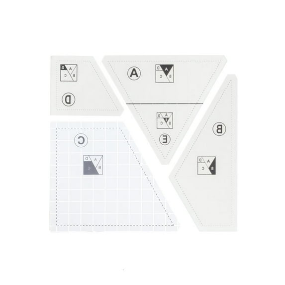Quilting Ruler Sewing Ruler Templates for Patchwork Craft Quilting Ruler Tool