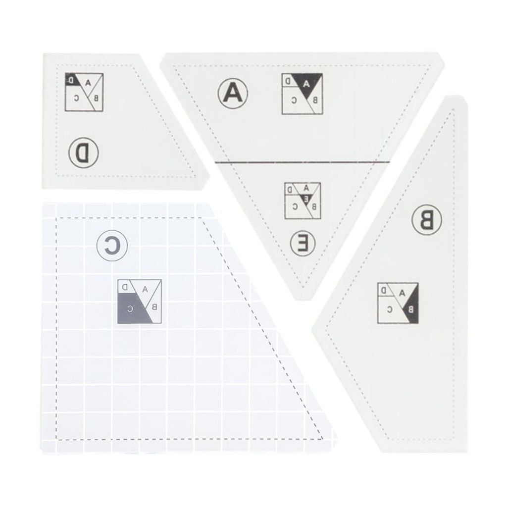 Quilting Ruler Sewing Ruler Templates for Patchwork Craft Quilting