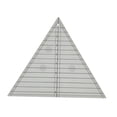 thumbnail image 1 of Quilting Ruler Triangle Acrylic Quilting Ruler Fabric Cutting Ruler Clear Mark 9, 1 of 6