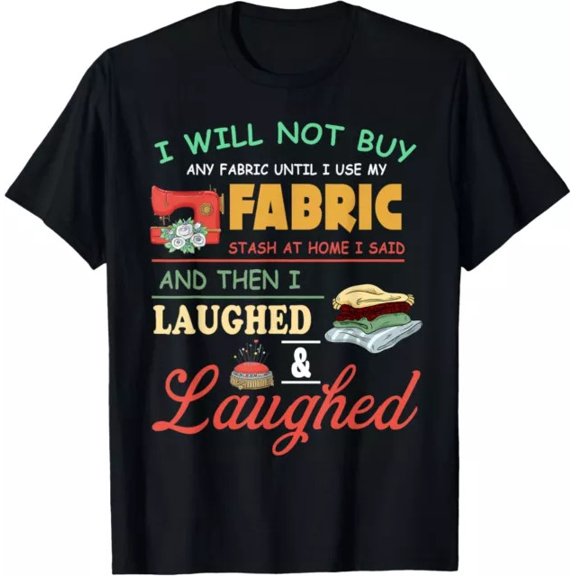 Quilting Sewing Sayings Sewer Quilter Gift Classic Retro Quote Design Vintage T-Shirt