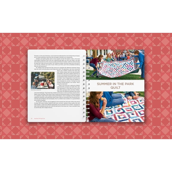 Pre-Owned Quilting Through Life: Patterns and Prose for Every Stage of Life (Spiral Bound to Lay Flat), 9780785253099, 0785253092, Hardcover,