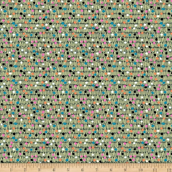 Quilting Treasures Gypsy Dot On Texture Light Green Quilt100% Cotton Fabric sold by the yard