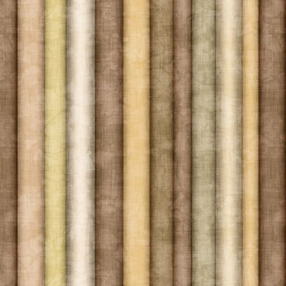 Quilting Treasures Just Sew Stripe in Brown by Dan Morris 100% Cotton Fabric sold by the yard