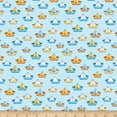 thumbnail image 1 of Quilting Treasures Knit Quackers Sailboats, Light Blue 100% Cotton Fabric sold by the yard, 1 of 1