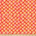 thumbnail image 1 of Quilting Treasures Mirage Interlocking Circles Yellow 100% Cotton Fabric sold by the yard, 1 of 1