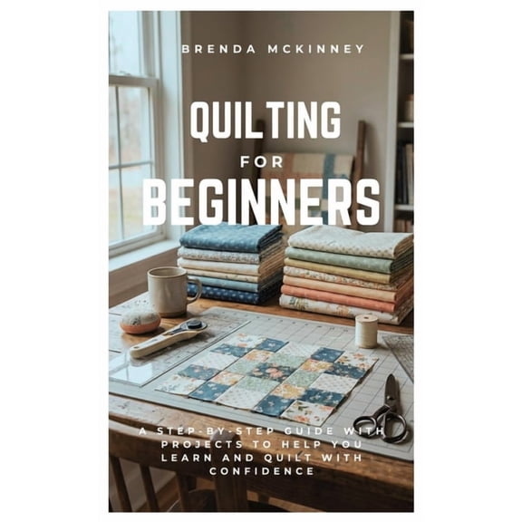 Quilting for Beginners: A Step-by-Step Guide with Projects to Help You Learn Quilting, (Paperback)