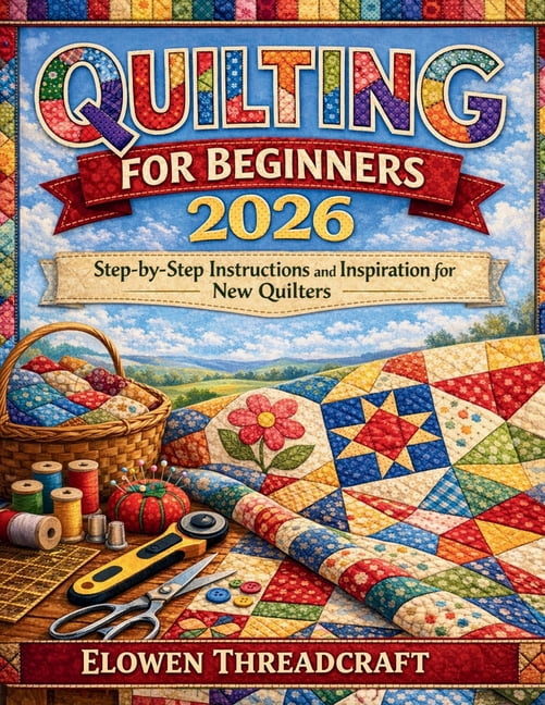 Quilting for Beginners: Step-by-Step Instructions and Inspiration for New Quilters, (Paperback)