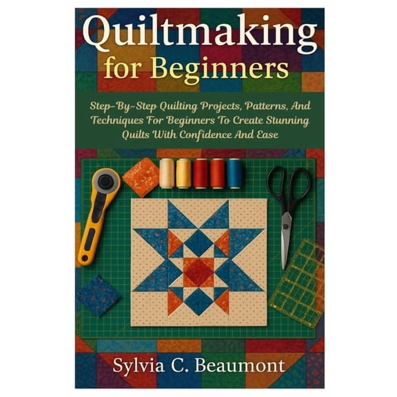 Quiltmaking For Beginners: Step-By-Step Quilting Projects, Patterns, And Techniques For Beginners To Create Stunning Qui, (Paperback)