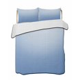 thumbnail image 1 of Quilts Full Size, Light Blue Ombre Soft Comforter Bedding Set for Bed, Modern Rustic Aqua Gradient Lightweight Quilted Bedspread with Pillow Cover(2 Pieces) for All Season, 78x90 Inch, 1 of 6