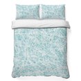 thumbnail image 1 of Quilts King Size Bedding Set, Spring Blue Sky Cobweb Lightweight Quilted Comforter, Abstract Minimalist Farmhouse Lines Reversible Bedspread Coverlet with Pillow Covers for All Season, 96" x 106", 1 of 9