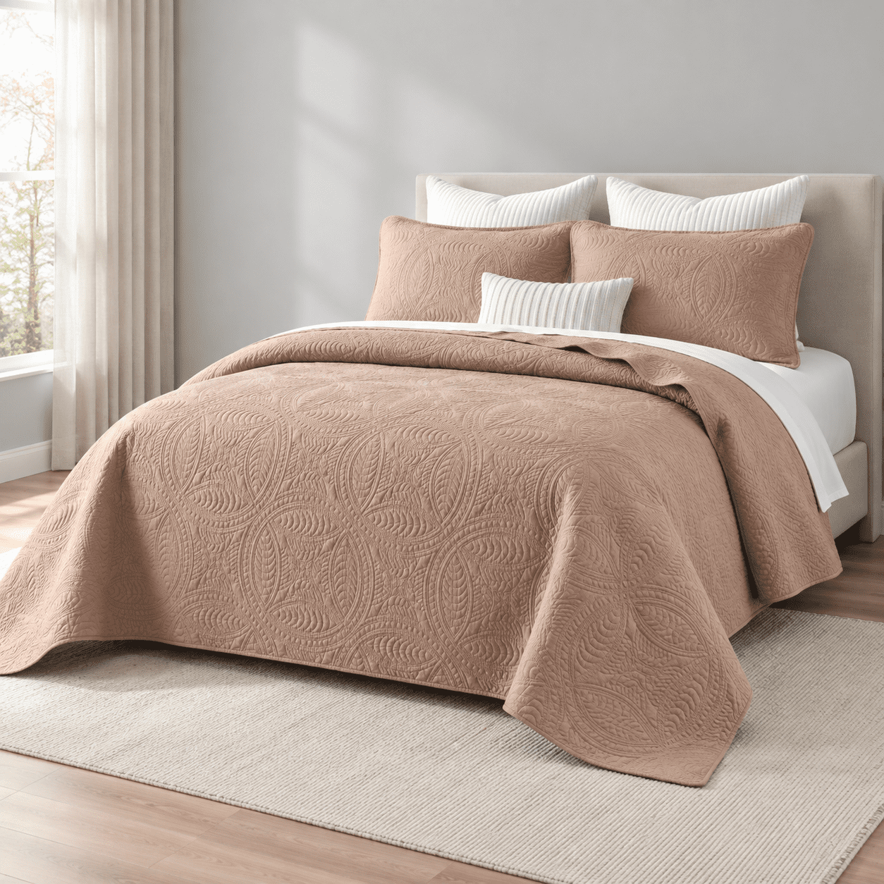 Quilts Queen Size Bedding Set Ton Terracotta Clayforter Pattern ...
