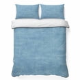 thumbnail image 1 of Quilts Twin Size Bedding Set, Vintage Gray Blue Lightweight Quilted Comforter, Modern Farmhouse Textured Rustic Soft Reversible Bedspread Coverlet with Pillow Covers for All Season, 68" x 86", 1 of 9