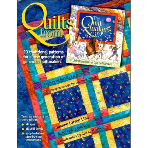 Pre-Owned Quilts from "The Quiltmaker's Gift": 20 Traditional Patterns for a New Generation of Generous (Paperback) by Joanne Larsen Line, Nancy Loving Tubesing, Jeff Brumbeau