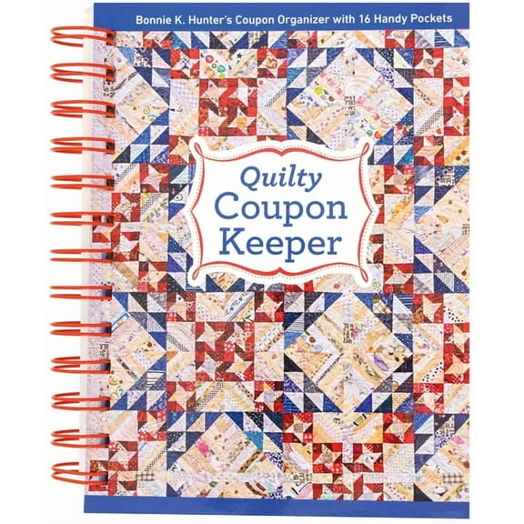 Quilty Coupon Keeper : Bonnie K. Hunters Coupon Organizer with 16 Handy Pockets (Other)