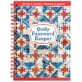 thumbnail image 1 of Quilty Password Keeper: Bonnie K. Hunter's Website Organizer, (Spiral-Bound), 1 of 2