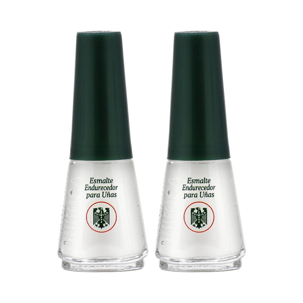 Quimica Alemana Nail Hardener Strengthener Polish Treatment, 0.47 fl oz, 2 Bottles